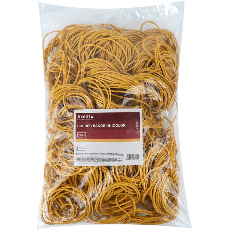 Гумки для грошей Axent Delta D4633, 1000 г, Unicolor